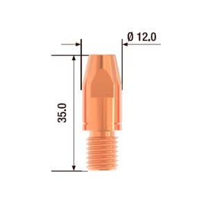 FUBAG Контактный наконечник M10х35 мм CuCrZr D=1.0 мм (25 шт.) в Якутске фото