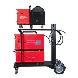 FUBAG Сварочный полуавтомат XMIG 500T DW PULSE  + Подающий механизм DRIVE XMIG DW PULSE  + Горелка FB 550W 3m  + Блок жидкостного охлаждения Cool XMIG  + Шланг-пакет 5 метров 95мм2 14 pol с жидкостным охлаждением + Тележка XM в Якутске фото