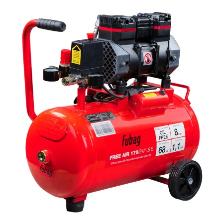 Компрессор безмасляный малошумный FUBAG Свободный Воздух (Free Air) 170/24/1.5 S в Якутске фото