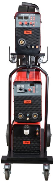Сварочный полуавтомат INMIG 500T DW SYN + Подающий механизм DRIVE INMIG DW SYN + Шланг-пакет 5 м + Горелка FB 500 3 м + Блок жидкостного охлаждения + Тележка в Якутске фото