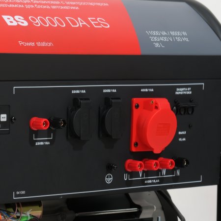 Бензиновый генератор FUBAG BS 9000 DA ES (трехфазный) с электростартером и коннектором автоматики в Якутске фото
