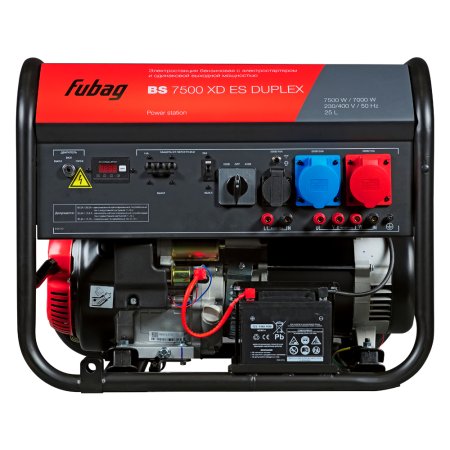 Бензиновый генератор FUBAG BS 7500 XD ES DUPLEX в Якутске фото