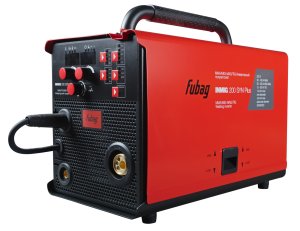 FUBAG Сварочный полуавтомат, инвертор INMIG 200 SYN PLUS с горелкой FB 250 3 м + Маска сварщика "Хамелеон" OPTIMA TEAM 9-13 BLACK + Краги спилковые сварщика красные в ПОДАРОК! в Якутске фото