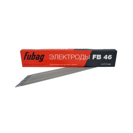 Электрод сварочный FUBAG с рутилово-целлюлозным покрытием FB 46 D2.5 мм (пачка 0.9 кг) в Якутске фото