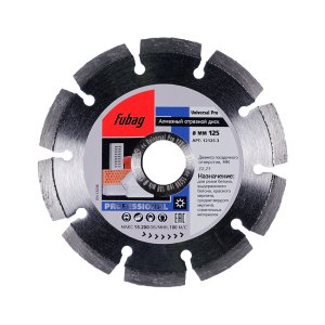 Алмазный отрезной диск FUBAG Universal Pro диам. 125/22.2 в Якутске фото