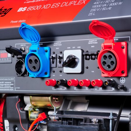 Бензиновый генератор FUBAG BS 8500 XD ES DUPLEX для одно и трехфазного режимов работы в Якутске фото