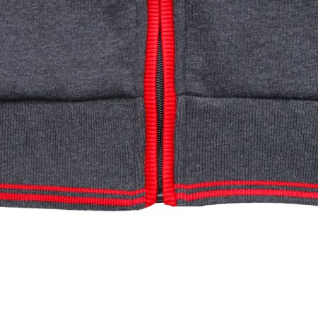 Серо-красная толстовка Fubag с капюшоном  размер XL в Якутске фото