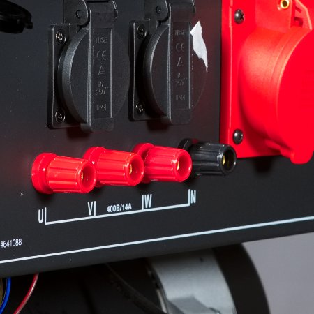 Бензиновый генератор FUBAG BS 8000 DA ES (трехфазный) с электростартером и коннектором автоматики в Якутске фото