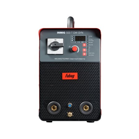 FUBAG Cварочный полуавтомат INMIG 500T DW SYN + Подающий механизм DRIVE INMIG DW SYN +Шланг-пакет 5 метров 70мм2 14 pol с жидкостным охлаждением для INMIG 500T DW SYN + Горелка FB 500 3m + Блок жидкостного охлаждения Cool 70 + Тележка для аппаратов в Якутске фото