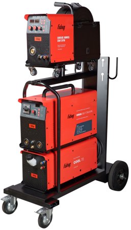 Сварочный полуавтомат INMIG 500T DW SYN + Подающий механизм DRIVE INMIG DW SYN + Шланг-пакет 5 м + Горелка FB 500 3 м + Блок жидкостного охлаждения + Тележка в Якутске фото