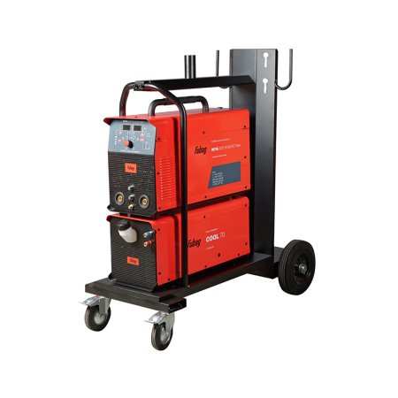 FUBAG Инвертор сварочный INTIG 320 T W AC/DC PULSE (31455) с горелкой FB TIG 18 5P 4m (38463), модулем охлаждения и тележкой