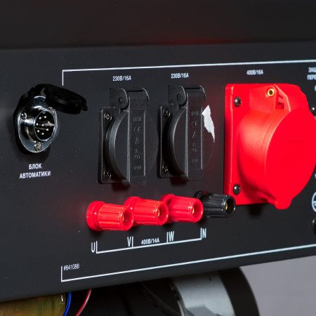 Бензиновый генератор FUBAG BS 8000 DA ES (трехфазный) с электростартером и коннектором автоматики в Якутске фото