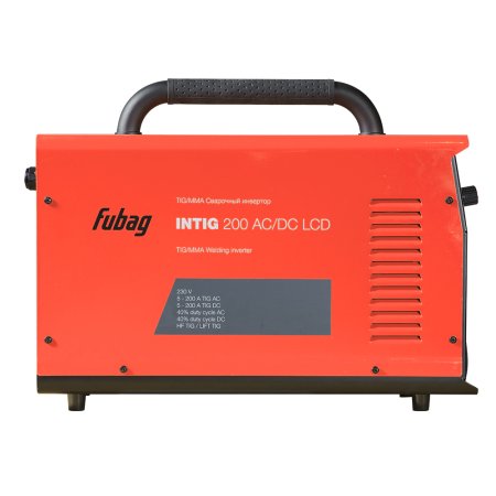 FUBAG Инвертор сварочный INTIG 200 AC/DC Pulse LCD + Горелка FB TIG 26 5P 4m  в Якутске фото