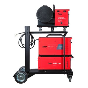 FUBAG Сварочный полуавтомат XMIG 500T DW PULSE  + Подающий механизм DRIVE XMIG DW PULSE  + Горелка FB 550W 3m  + Блок жидкостного охлаждения Cool XMIG  + Шланг-пакет 5 метров 95мм2 14 pol с жидкостным охлаждением + Тележка XM в Якутске фото