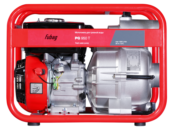 FUBAG Бензиновая мотопомпа для сильнозагрязненной воды PG 950 T в Якутске фото